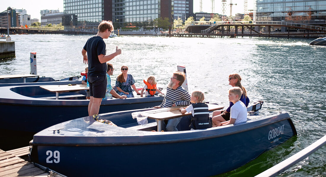 Familie i Københavns Havn - GoBoat