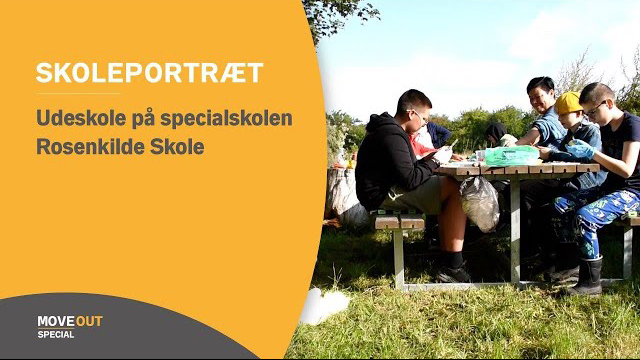 Link til YouTube: Udeskole på specialskolen Rosenkilde Skole